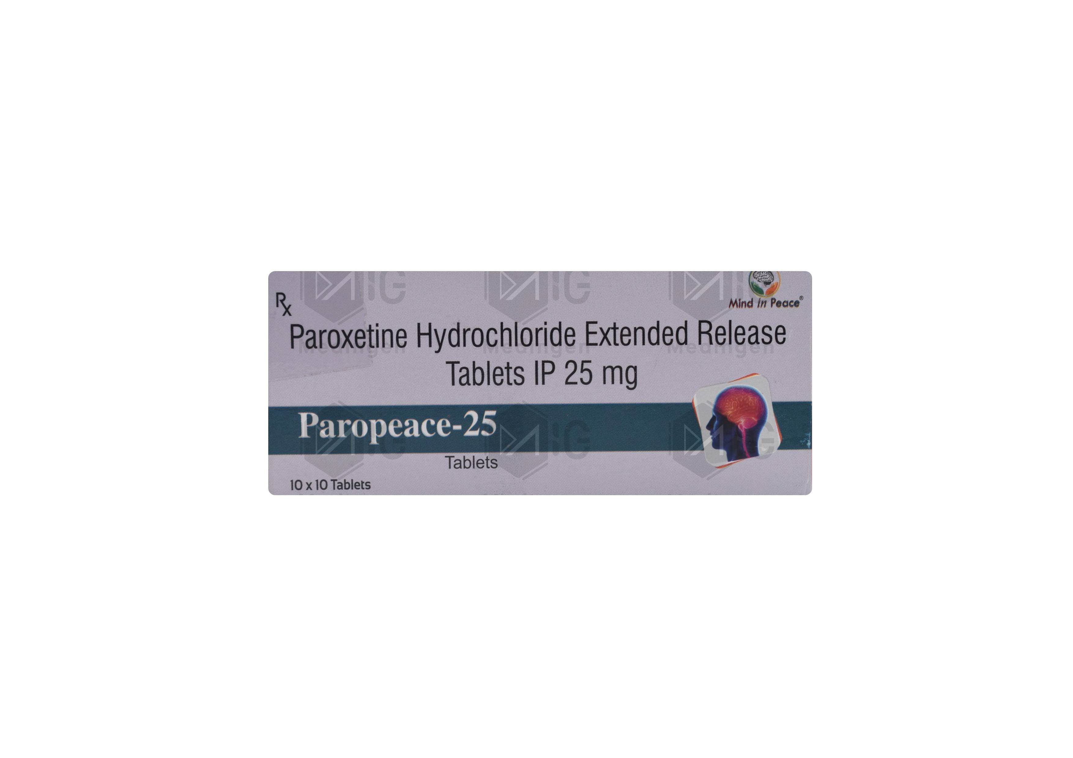 PAROPEACE 25MG